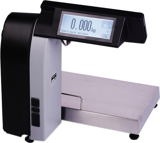 Торговые электронные весы МАССА-К MK-32.2-R2L10-1 с печатью этикеток - 1