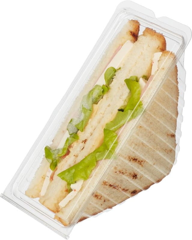 Пластиковый контейнер для бутербродов ИНТЕРПЛАСТИК-2001 ПК-266 (600 шт) - 2