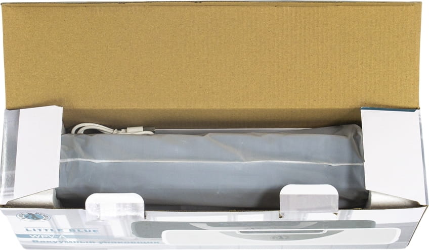 Вакуумный упаковщик (вакууматор) WHITE PENGUIN Little Blue WPV-AB - 9