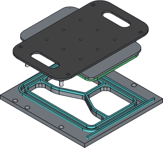 Матрица для запайщика лотков VASSILII 2203 Матрица для запайщика лотков VASSILII 2203