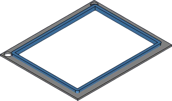 Матрица для запайщика лотков VASSILII Compact c245 Матрица для запайщика лотков VASSILII Compact c245