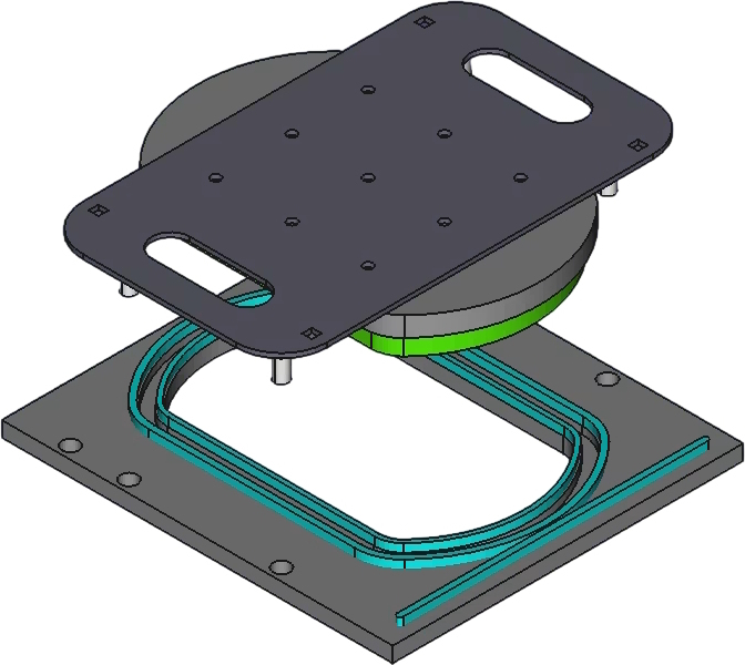Запайщик лотков VASSILII Контур №2242 Запайщик лотков VASSILII Контур №2242