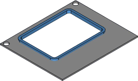 Матрица для запайщика лотков VASSILII Compact c134 Матрица для запайщика лотков VASSILII Compact c134