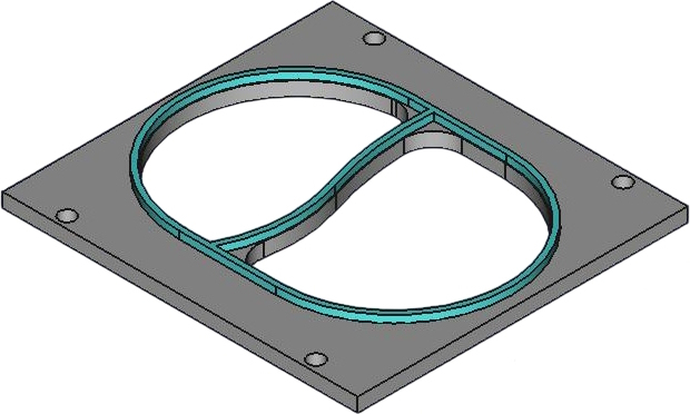 Матрица для запайщика лотков VASSILII 0138 Матрица для запайщика лотков VASSILII 0138