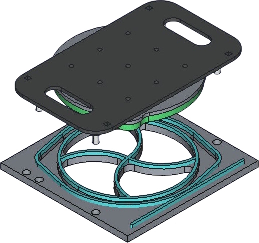 Матрица для запайщика лотков VASSILII 2331 Матрица для запайщика лотков VASSILII 2331