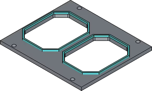 Матрица для запайщика лотков VASSILII 0337 Матрица для запайщика лотков VASSILII 0337