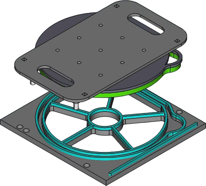Матрица для запайщика лотков VASSILII 2200 Матрица для запайщика лотков VASSILII 2200