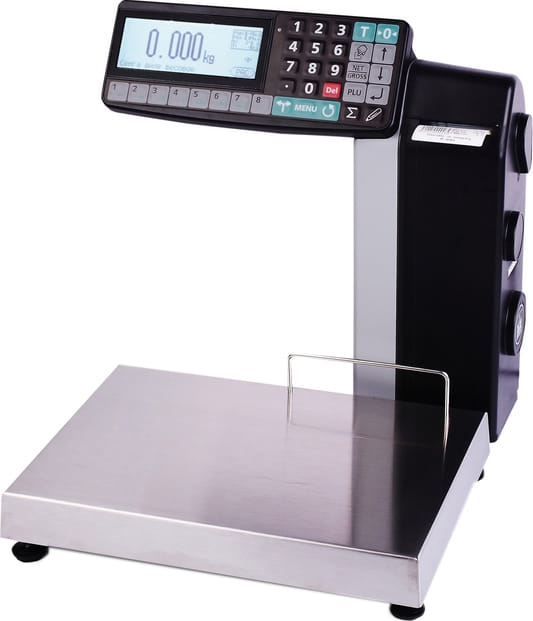 Торговые электронные весы МАССА-К МК-32.2-RL10-1 с печатью этикеток