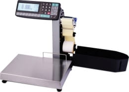 Торговые электронные весы МАССА-К MK-32.2-R2L10-1 с печатью этикеток