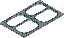 Матрица для запайщика лотков VASSILII 360 3148