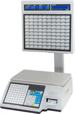 Торговые электронные весы CAS CL5000J-15IS TCP-IP с печатью этикеток