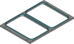 Матрица для запайщика лотков VASSILII 360 3118