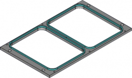 Матрица для запайщика лотков VASSILII 360 3009