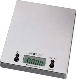 Электронные кухонные весы CLATRONIC KW 3367 EDS